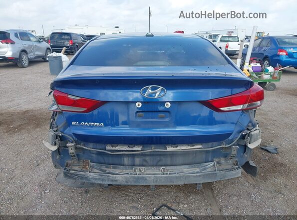 5NPD84LF1JH256010 2018 HYUNDAI ELANTRA Blue 
