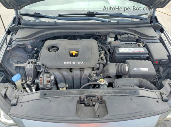 5NPD84LF1JH257531 2018 HYUNDAI ELANTRA Gray უკანა სალონის ხედი