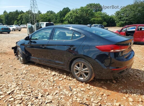 5NPD84LF1JH280808 2018 HYUNDAI ELANTRA Black Rear left
