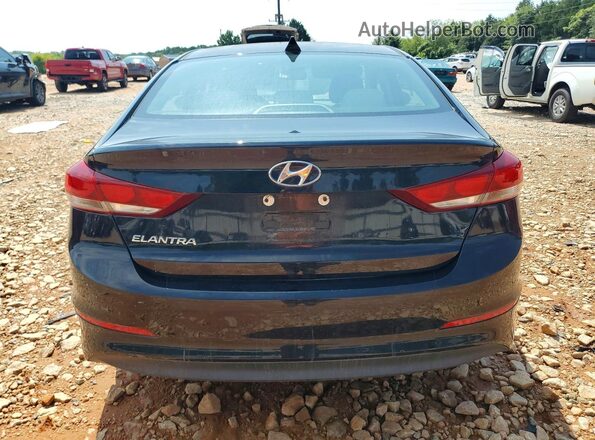 5NPD84LF1JH280808 2018 HYUNDAI ELANTRA Black Rear view