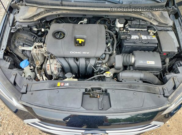 5NPD84LF1JH281733 2018 HYUNDAI ELANTRA Black უკანა სალონის ხედი