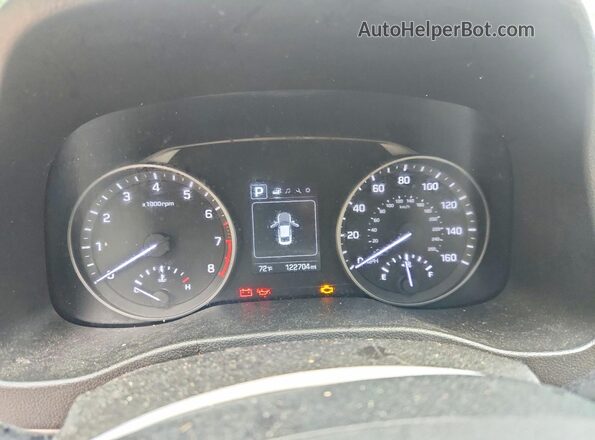 5NPD84LF1JH281733 2018 HYUNDAI ELANTRA Black ხელსაწყოთა პანელის ხედი