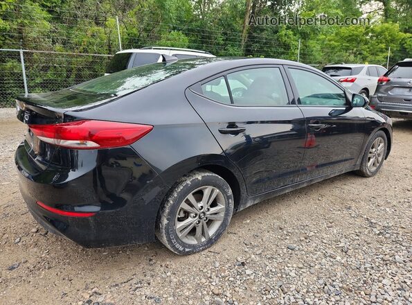 5NPD84LF1JH281733 2018 HYUNDAI ELANTRA Black უკანა მარჯვენა