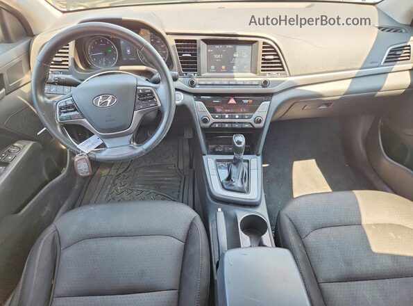 5NPD84LF1JH288049 2018 HYUNDAI ELANTRA Black Vista del salpicadero