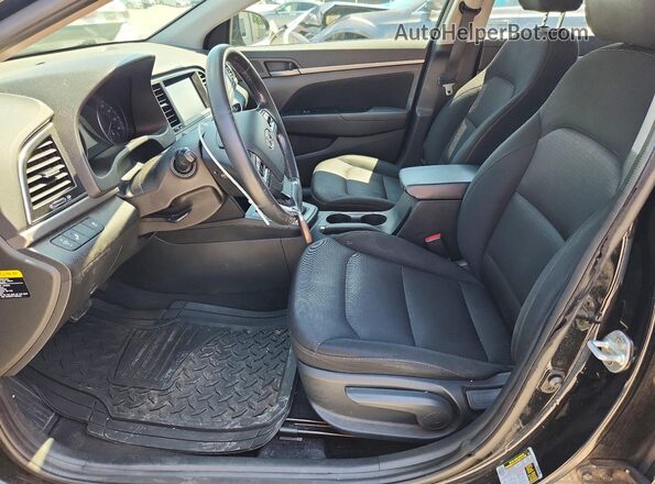 5NPD84LF1JH288049 2018 HYUNDAI ELANTRA Black Vista interior delantera