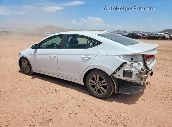 5NPD84LF1JH297057 2018 HYUNDAI ELANTRA White უკანა მარცხენა