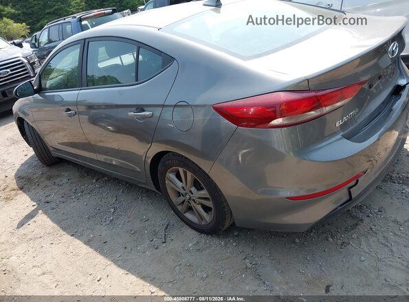 5NPD84LF1JH311717 2018 HYUNDAI ELANTRA Gray Задня ліва чверть