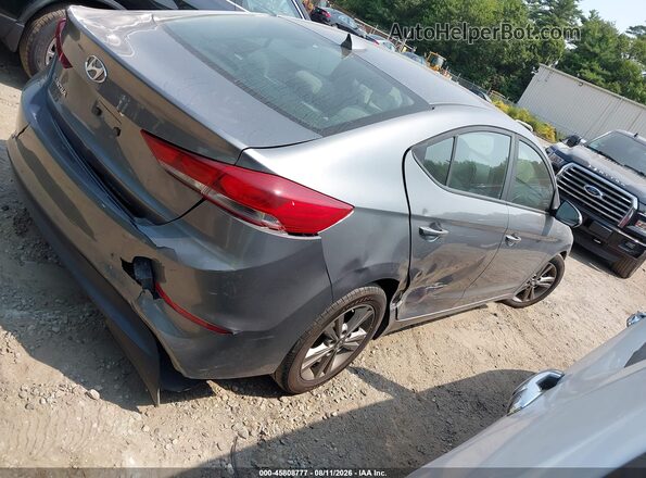 5NPD84LF1JH311717 2018 HYUNDAI ELANTRA Gray Задня права чверть