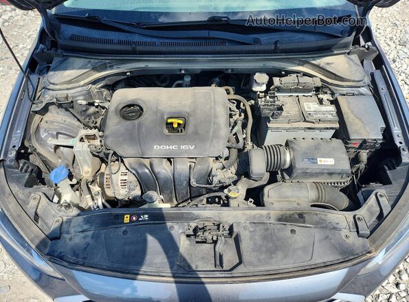 5NPD84LF1JH312284 2018 HYUNDAI ELANTRA Gray Widok wnętrza z tyłu