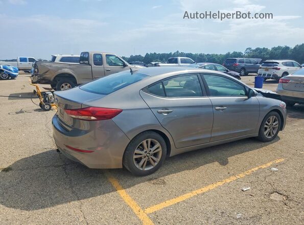 5NPD84LF1JH322586 2018 HYUNDAI ELANTRA Серый Задняя правая четверть