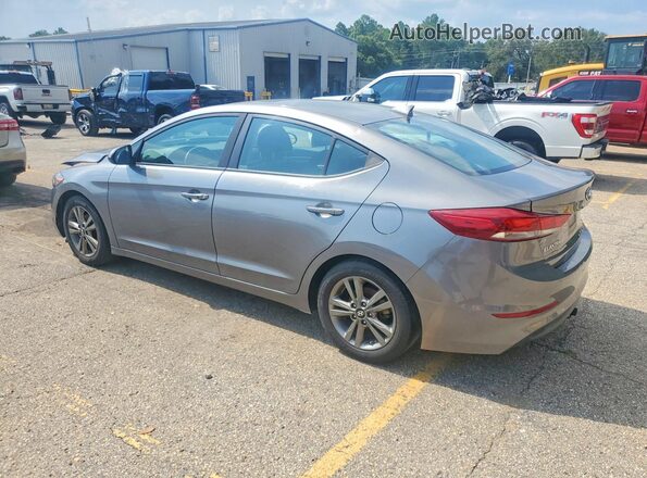 5NPD84LF1JH322586 2018 HYUNDAI ELANTRA Серый Задняя левая четверть