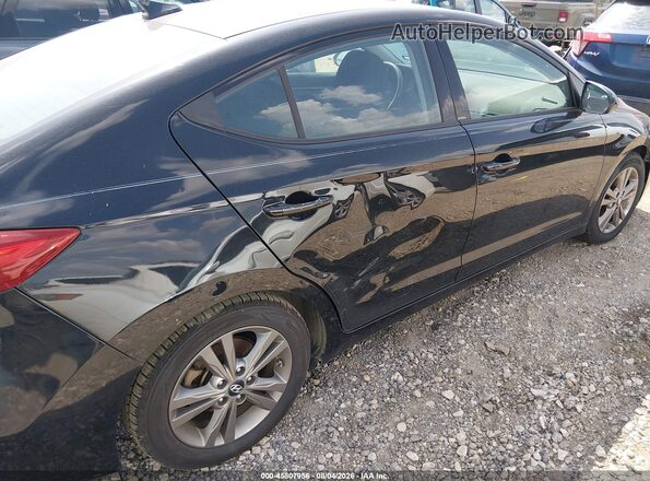 5NPD84LF1JH348833 2018 HYUNDAI ELANTRA Black წინა ხედი