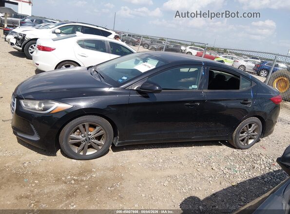 5NPD84LF1JH348833 2018 HYUNDAI ELANTRA Black სალონის 360-გრადუსიანი ხედი