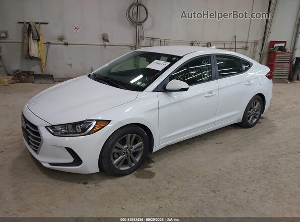 5NPD84LF1JH356706 2018 HYUNDAI ELANTRA White Передня ліва чверть