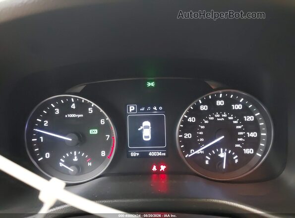 5NPD84LF1JH356706 2018 HYUNDAI ELANTRA White Вид задніх сидінь