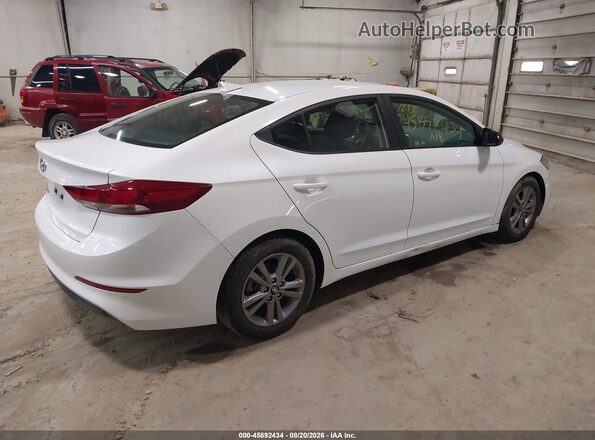 5NPD84LF1JH356706 2018 HYUNDAI ELANTRA White Задня права чверть