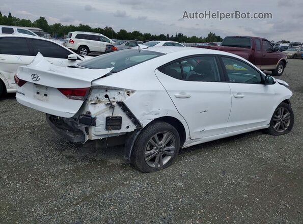 5NPD84LF1JH367804 2018 HYUNDAI ELANTRA White Trasero derecho
