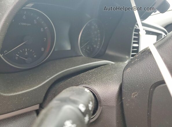 5NPD84LF1JH367804 2018 HYUNDAI ELANTRA White Vista del cuadro de instrumentos