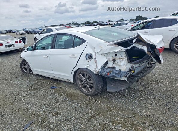5NPD84LF1JH367804 2018 HYUNDAI ELANTRA White Trasero izquierdo