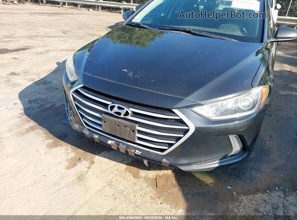 5NPD84LF1JH368225 2018 HYUNDAI ELANTRA Black Widok z przodu