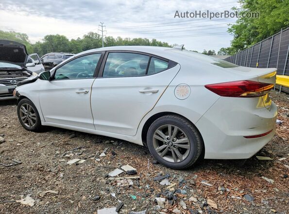 5NPD84LF1JH373120 2018 HYUNDAI ELANTRA Белый Задняя левая четверть