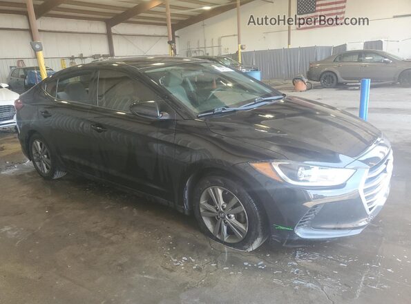 5NPD84LF1JH381654 2018 HYUNDAI ELANTRA Black Delantero derecho