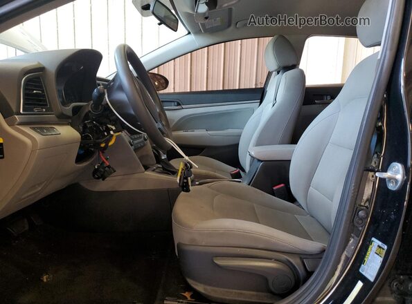5NPD84LF1JH381654 2018 HYUNDAI ELANTRA Black Vista interior delantera