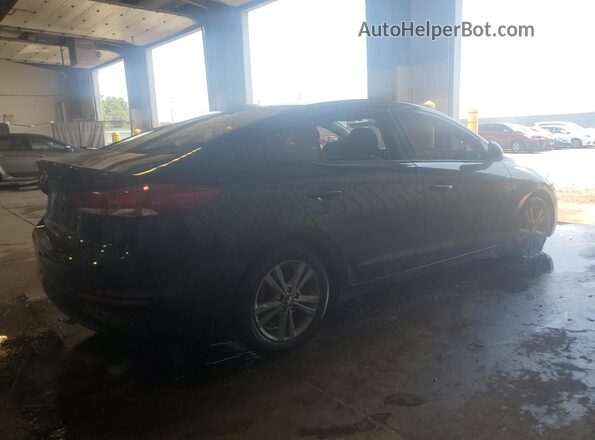 5NPD84LF1JH381654 2018 HYUNDAI ELANTRA Black Trasero derecho
