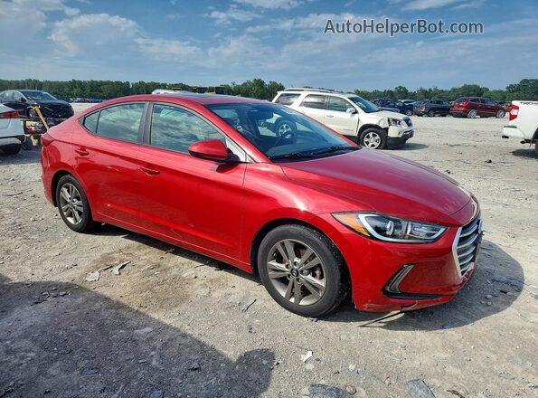5NPD84LF1JH401997 2018 HYUNDAI ELANTRA Red Առջևի աջ