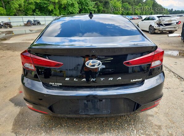 5NPD84LF1KH427324 2019 HYUNDAI ELANTRA Black Rear view