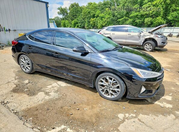 5NPD84LF1KH427324 2019 HYUNDAI ELANTRA Black Front right