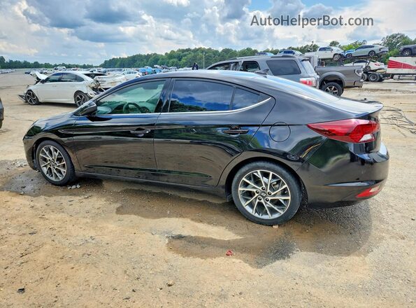 5NPD84LF1KH427324 2019 HYUNDAI ELANTRA Black Rear left