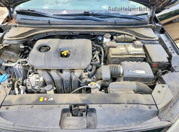 5NPD84LF1KH427324 2019 HYUNDAI ELANTRA Black Rear interior view