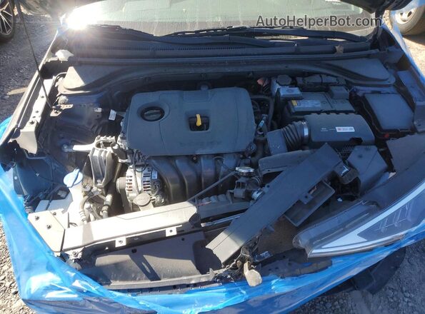 5NPD84LF1KH432037 2019 HYUNDAI ELANTRA Серый Вид задней части салона
