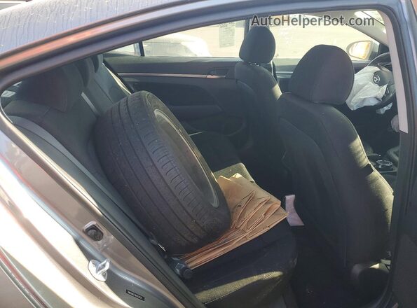 5NPD84LF1KH432037 2019 HYUNDAI ELANTRA Серый Вид задних сидений