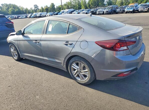 5NPD84LF1KH432037 2019 HYUNDAI ELANTRA Серый Задняя левая четверть