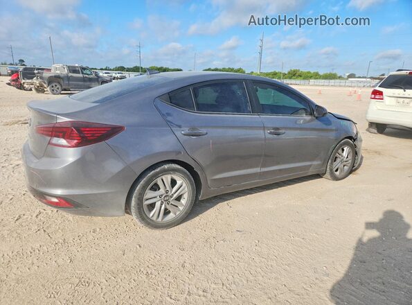5NPD84LF1KH435116 2019 HYUNDAI ELANTRA Серый Задняя правая четверть