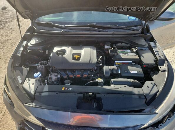 5NPD84LF1KH435116 2019 HYUNDAI ELANTRA Серый Вид задней части салона