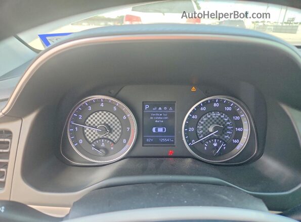 5NPD84LF1KH435116 2019 HYUNDAI ELANTRA Серый Вид щитка приборов