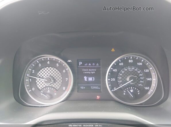 5NPD84LF1KH463126 2019 HYUNDAI ELANTRA Blue უკანა სავარძლების ხედი