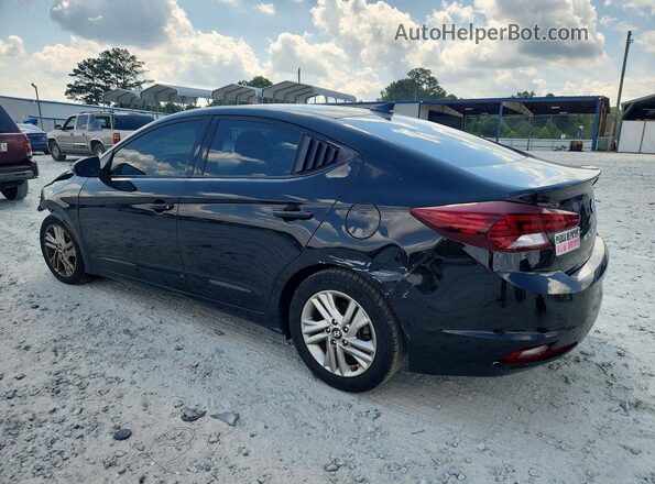 5NPD84LF1KH469458 2019 HYUNDAI ELANTRA Black უკანა მარცხენა