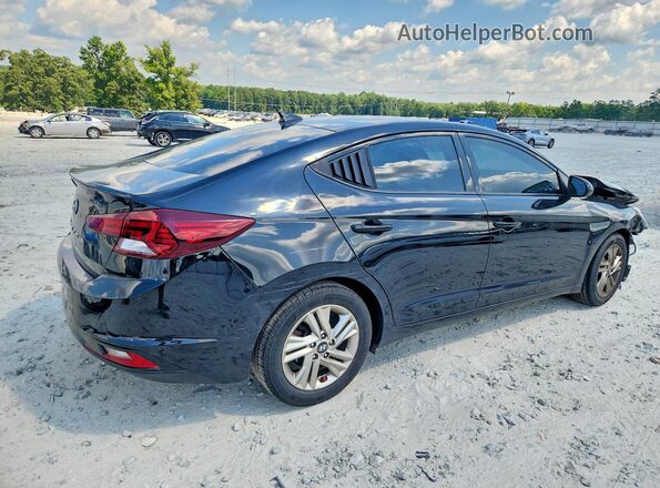 5NPD84LF1KH469458 2019 HYUNDAI ELANTRA Black უკანა მარჯვენა