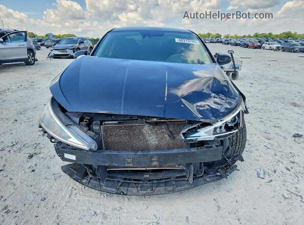 5NPD84LF1KH469458 2019 HYUNDAI ELANTRA Black წინა ხედი