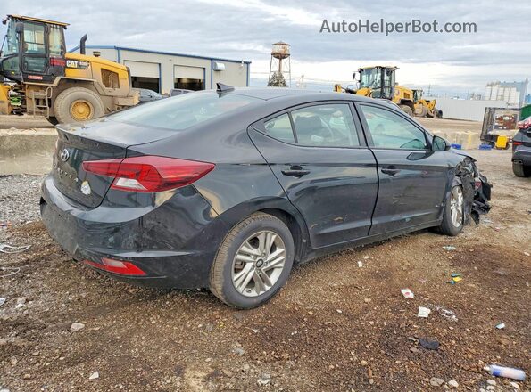 5NPD84LF1LH524329 2020 HYUNDAI ELANTRA Black Trasero derecho