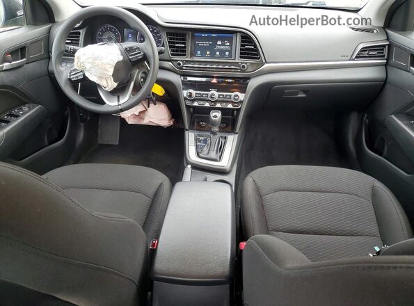 5NPD84LF1LH524329 2020 HYUNDAI ELANTRA Black Vista del salpicadero
