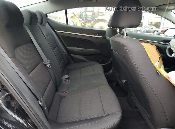 5NPD84LF1LH524329 2020 HYUNDAI ELANTRA Black Vista de los asientos traseros