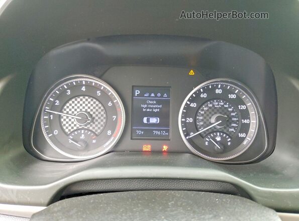 5NPD84LF1LH524329 2020 HYUNDAI ELANTRA Black Vista del cuadro de instrumentos