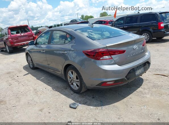 5NPD84LF1LH534388 2020 HYUNDAI ELANTRA Gray Задня ліва чверть