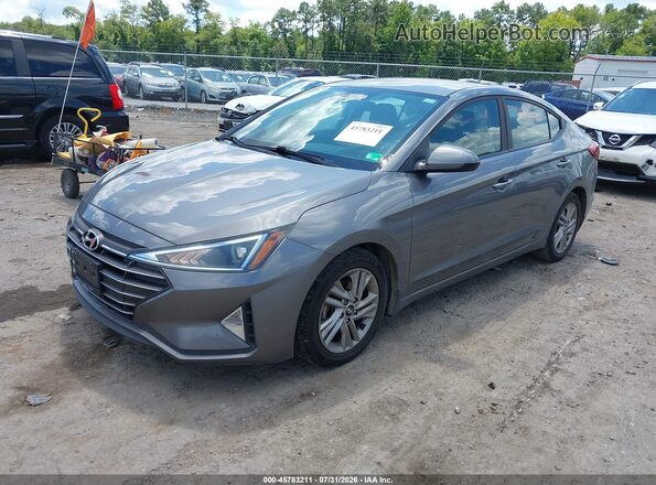 5NPD84LF1LH534388 2020 HYUNDAI ELANTRA Gray Передня ліва чверть