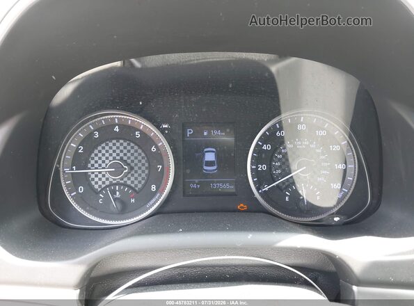 5NPD84LF1LH534388 2020 HYUNDAI ELANTRA Gray Вид задніх сидінь